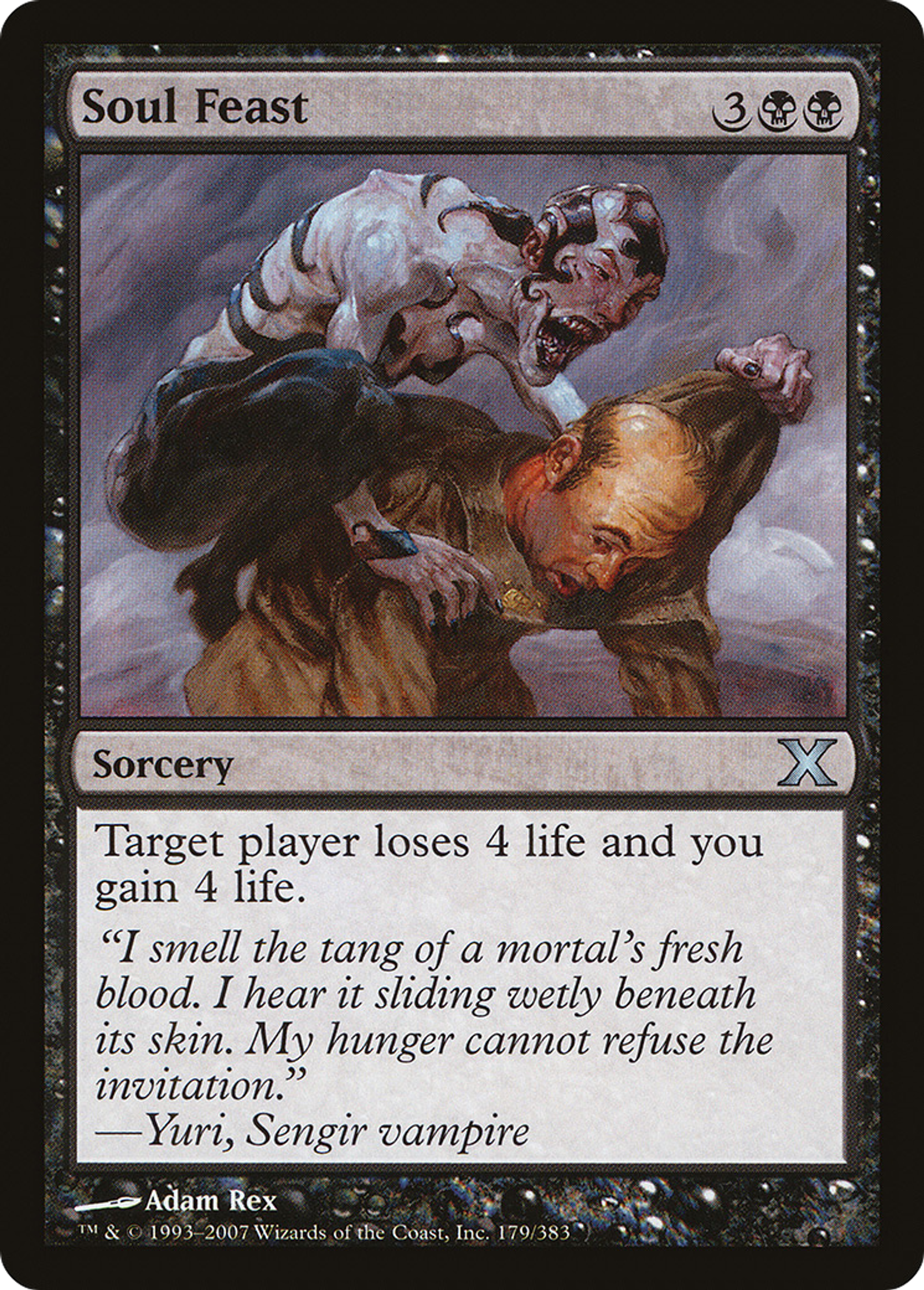 Soul Feast — Tenth Edition — Magic: The Gathering