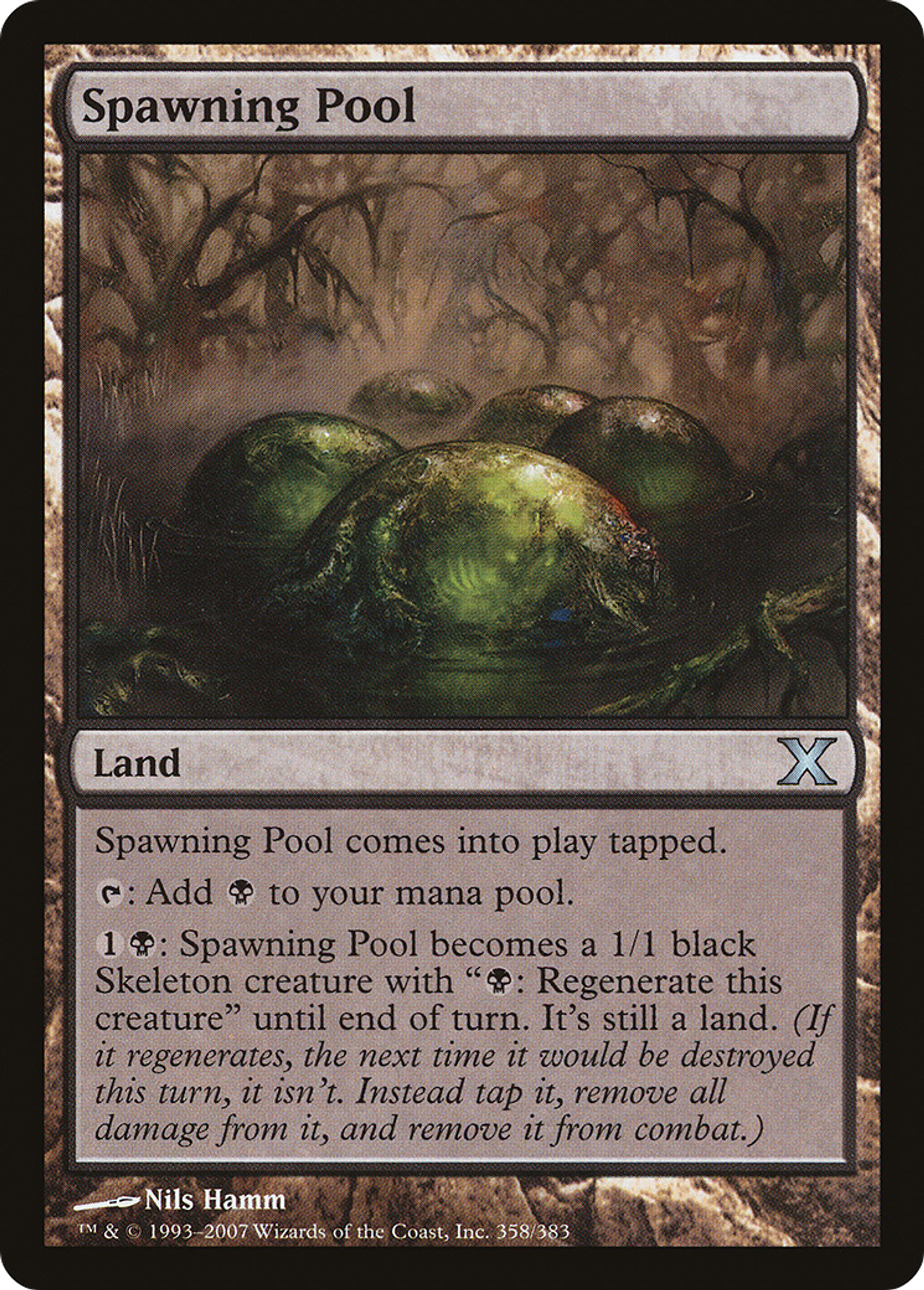 Spawning Pool — Tenth Edition — Magic: The Gathering