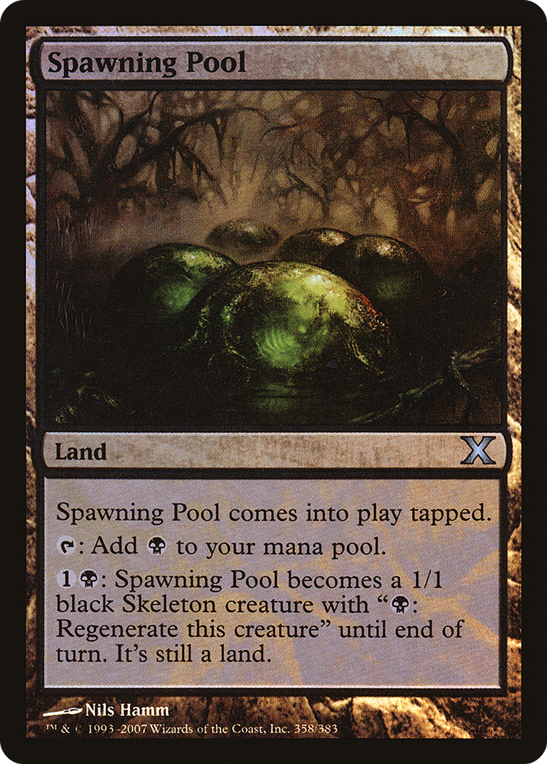 Spawning Pool — Tenth Edition — Magic: The Gathering