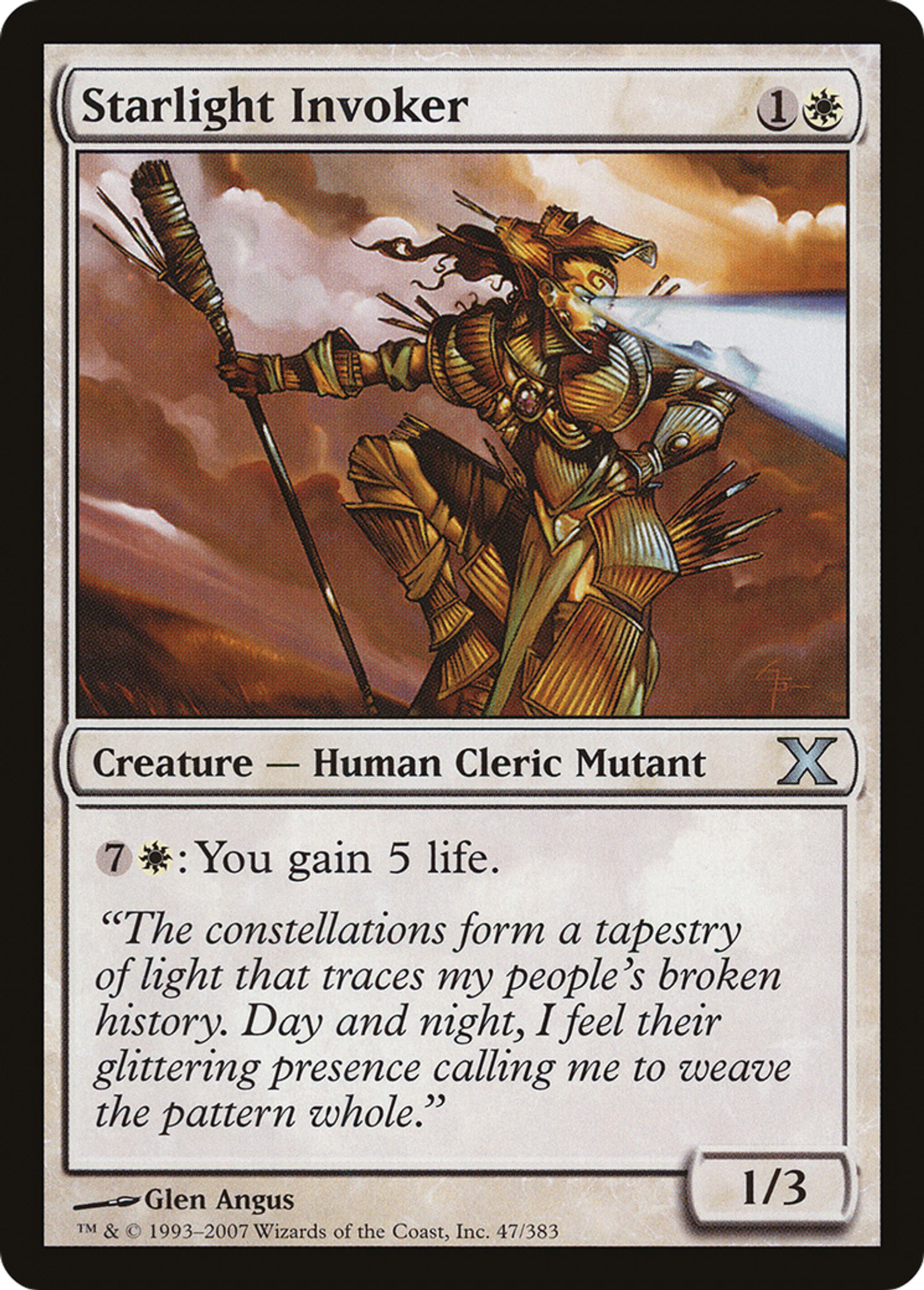 Starlight Invoker — Tenth Edition — Magic: The Gathering