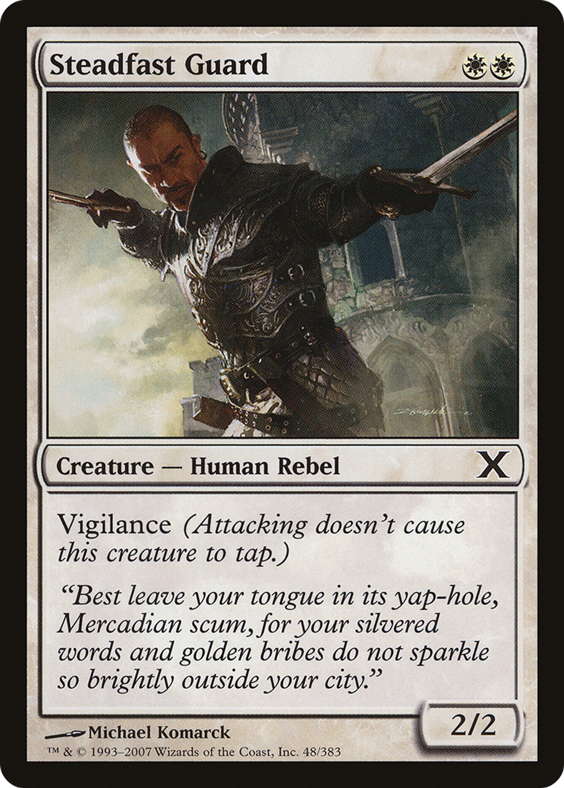 Steadfast Guard — Tenth Edition — Magic: The Gathering