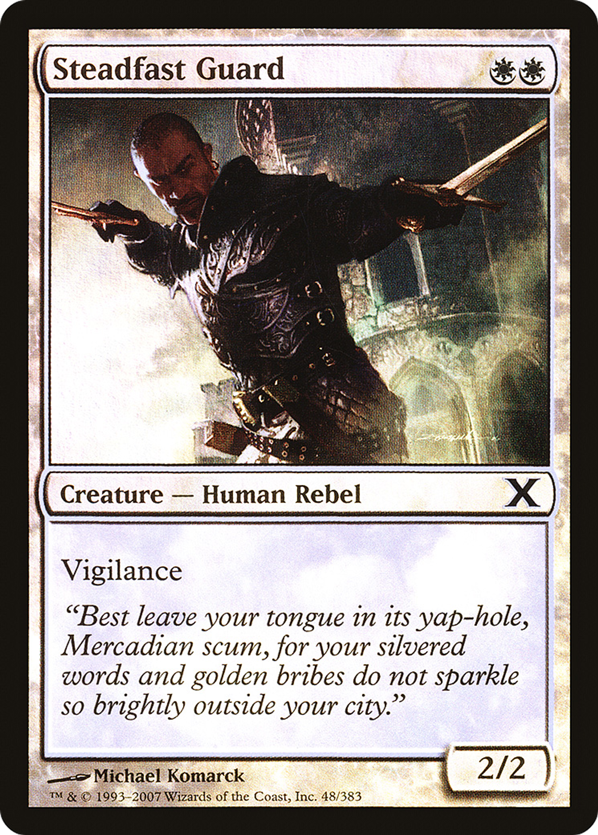 Steadfast Guard — Tenth Edition — Magic: The Gathering