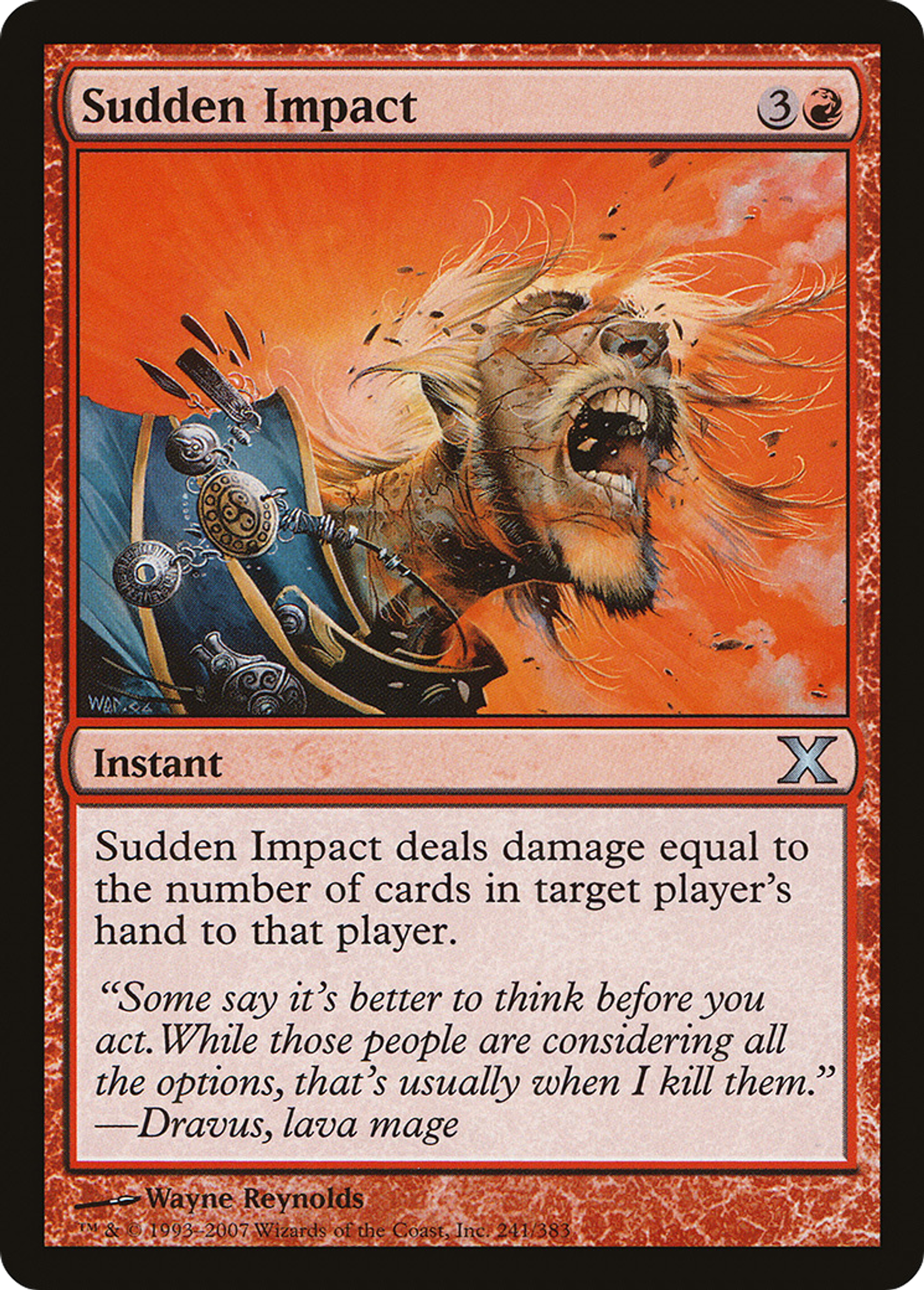 Sudden Impact — Tenth Edition — Magic: The Gathering