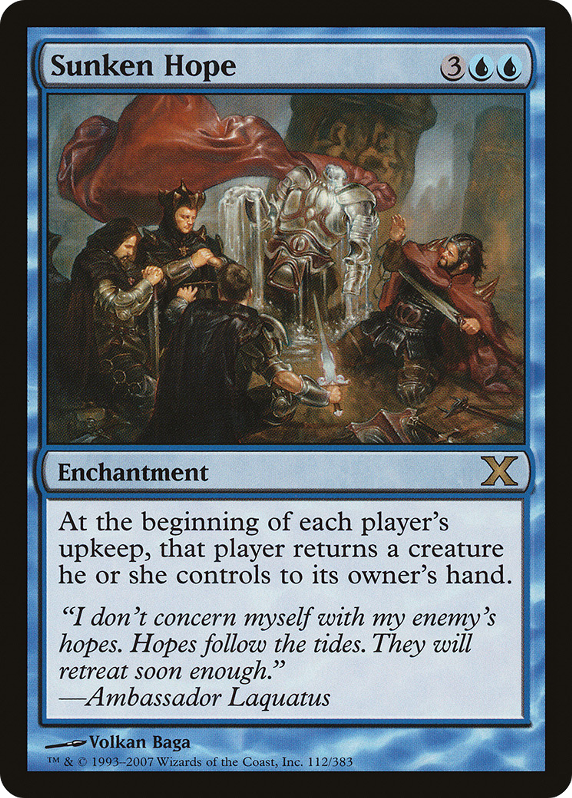 Sunken Hope — Tenth Edition — Magic: The Gathering