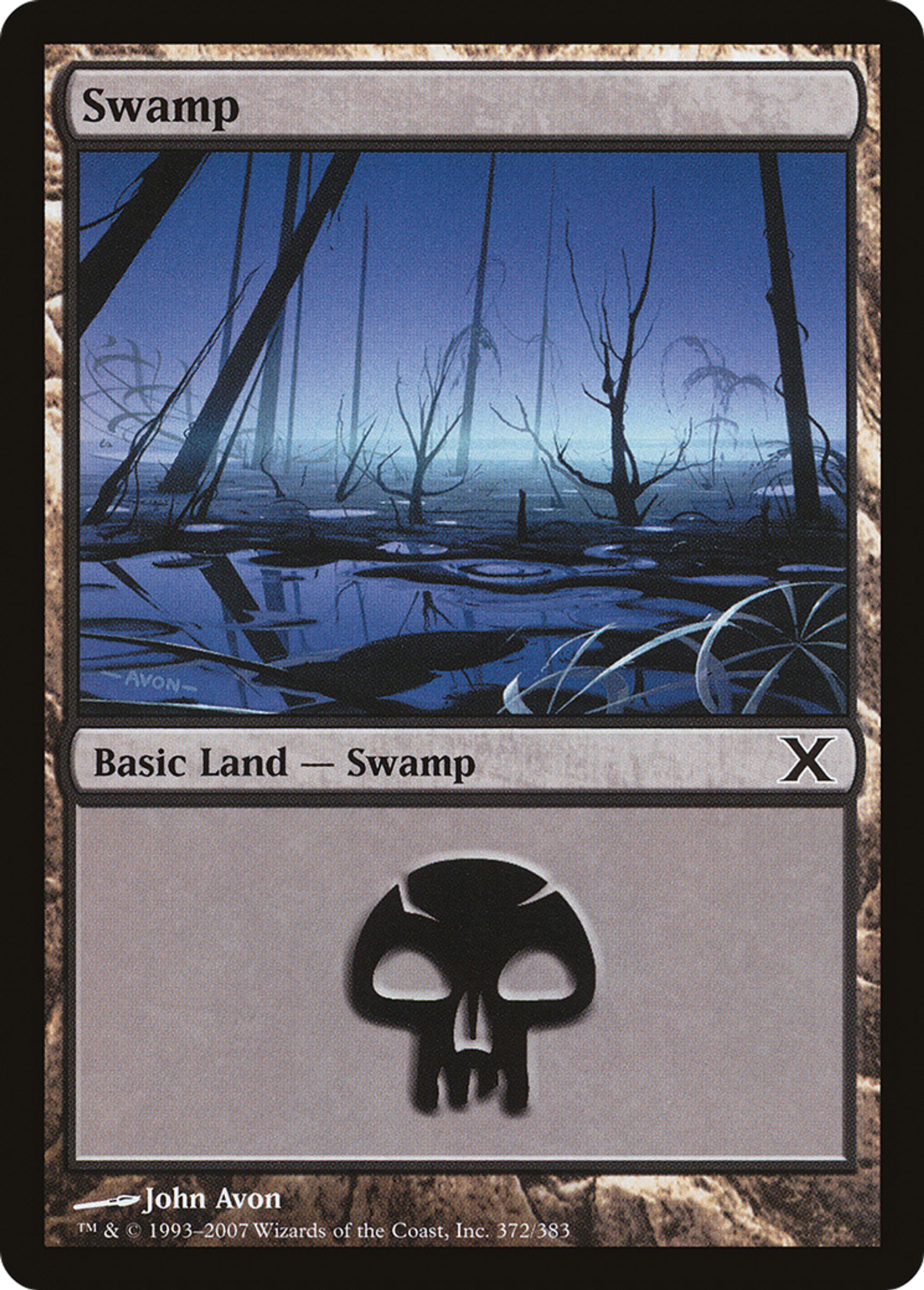 Swamp — Tenth Edition — Magic: The Gathering