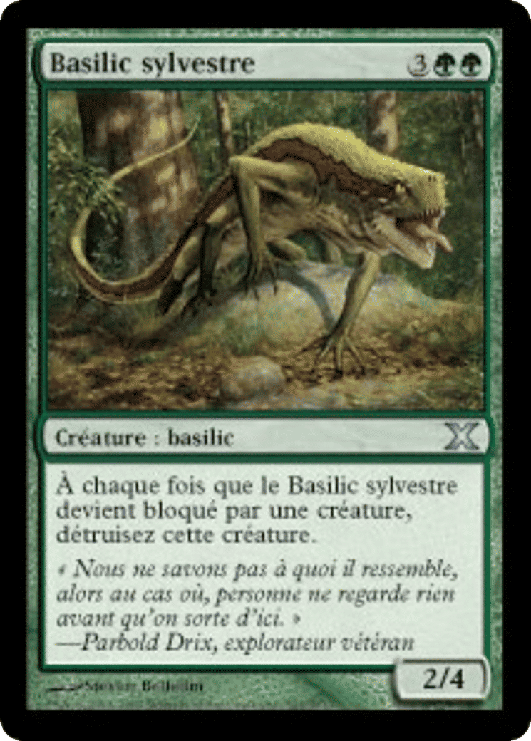 Basilic sylvestre — Tenth Edition — Magic: The Gathering