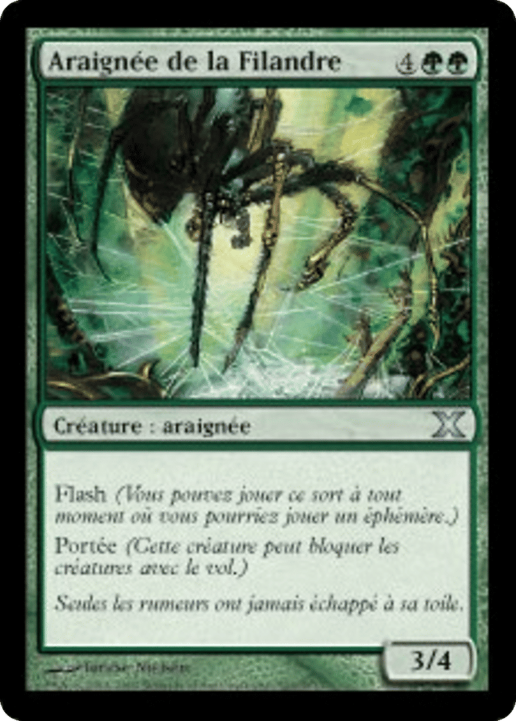 Araignée de la Filandre — Tenth Edition — Magic: The Gathering