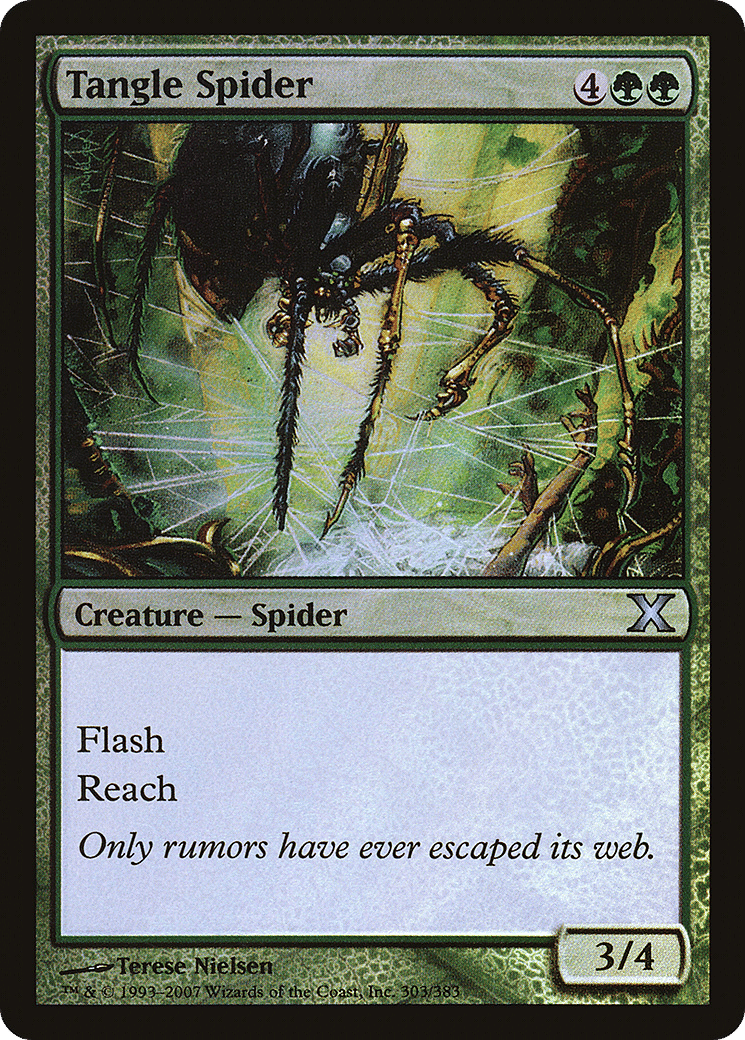Tangle Spider — Tenth Edition — Magic: The Gathering