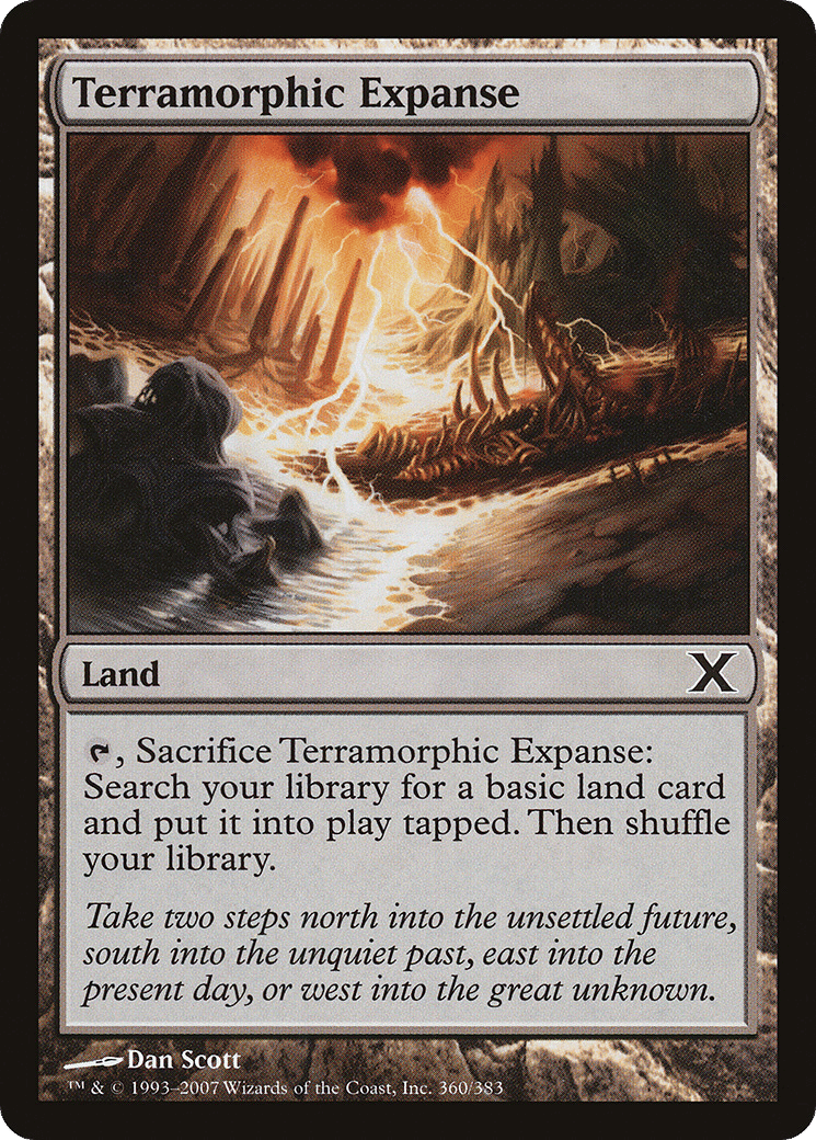 Terramorphic Expanse — Tenth Edition — Magic: The Gathering