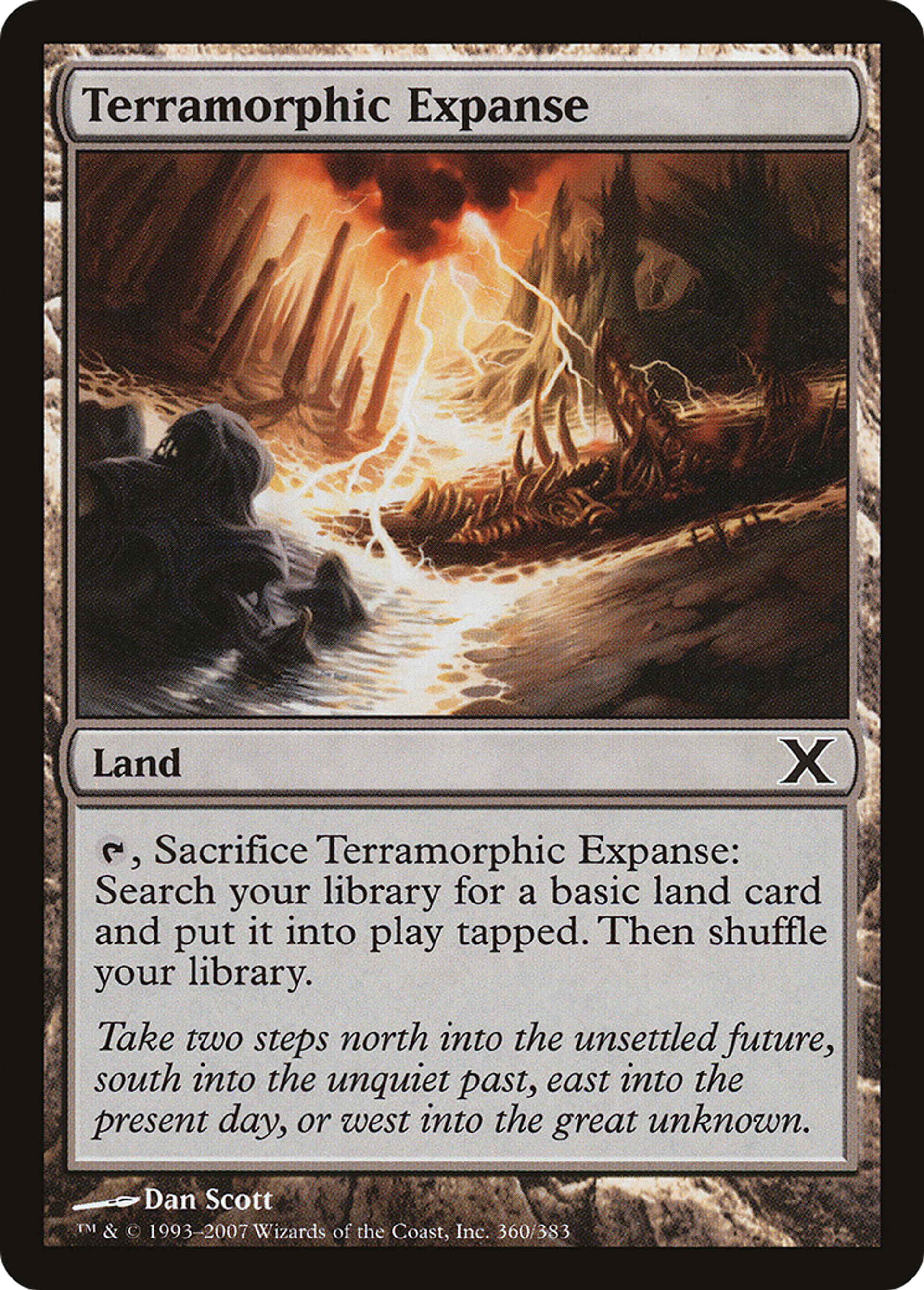 Terramorphic Expanse — Tenth Edition — Magic: The Gathering