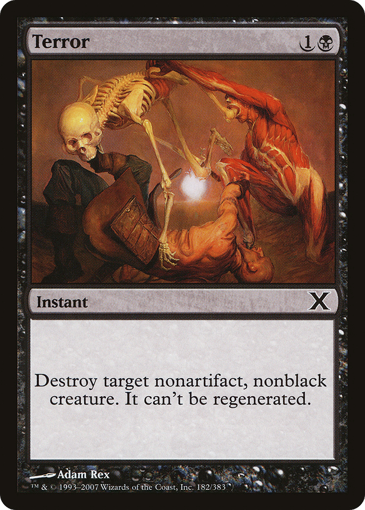 Terror — Tenth Edition — Magic: The Gathering