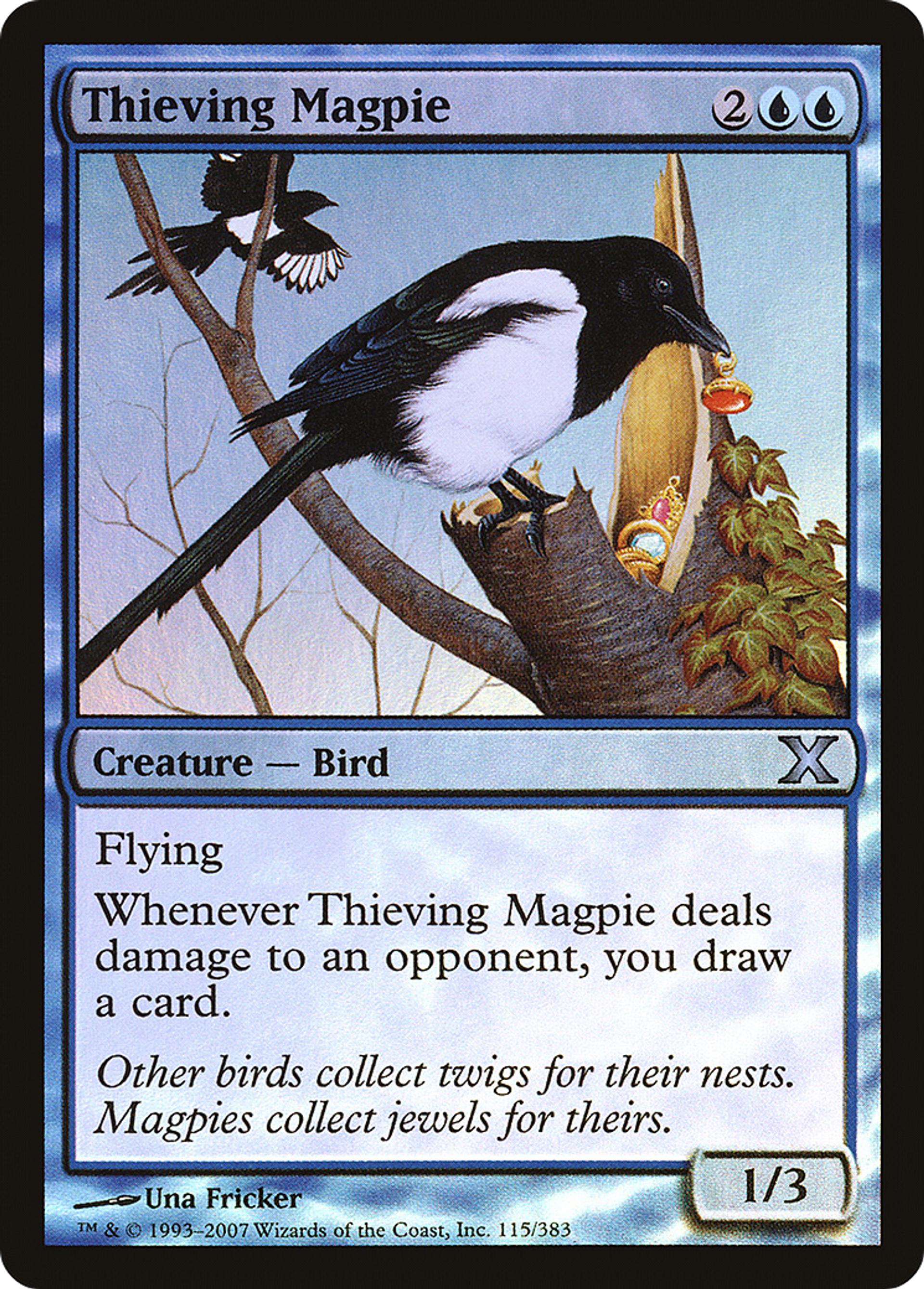 Thieving Magpie — Tenth Edition — Magic: The Gathering