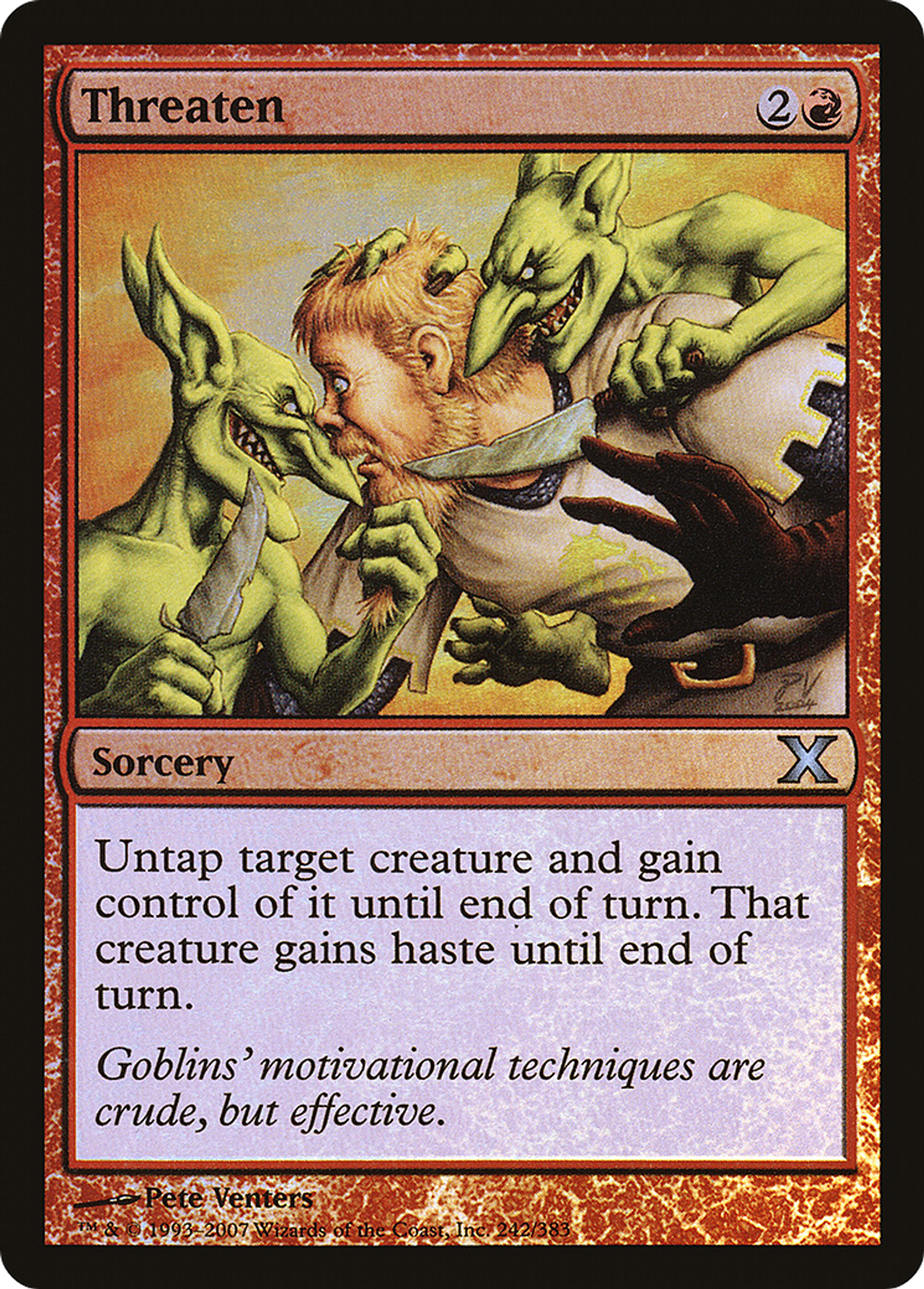 Threaten — Tenth Edition — Magic: The Gathering