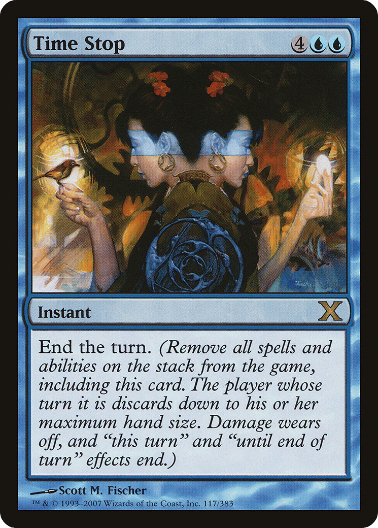Time Stop — Tenth Edition — Magic: The Gathering