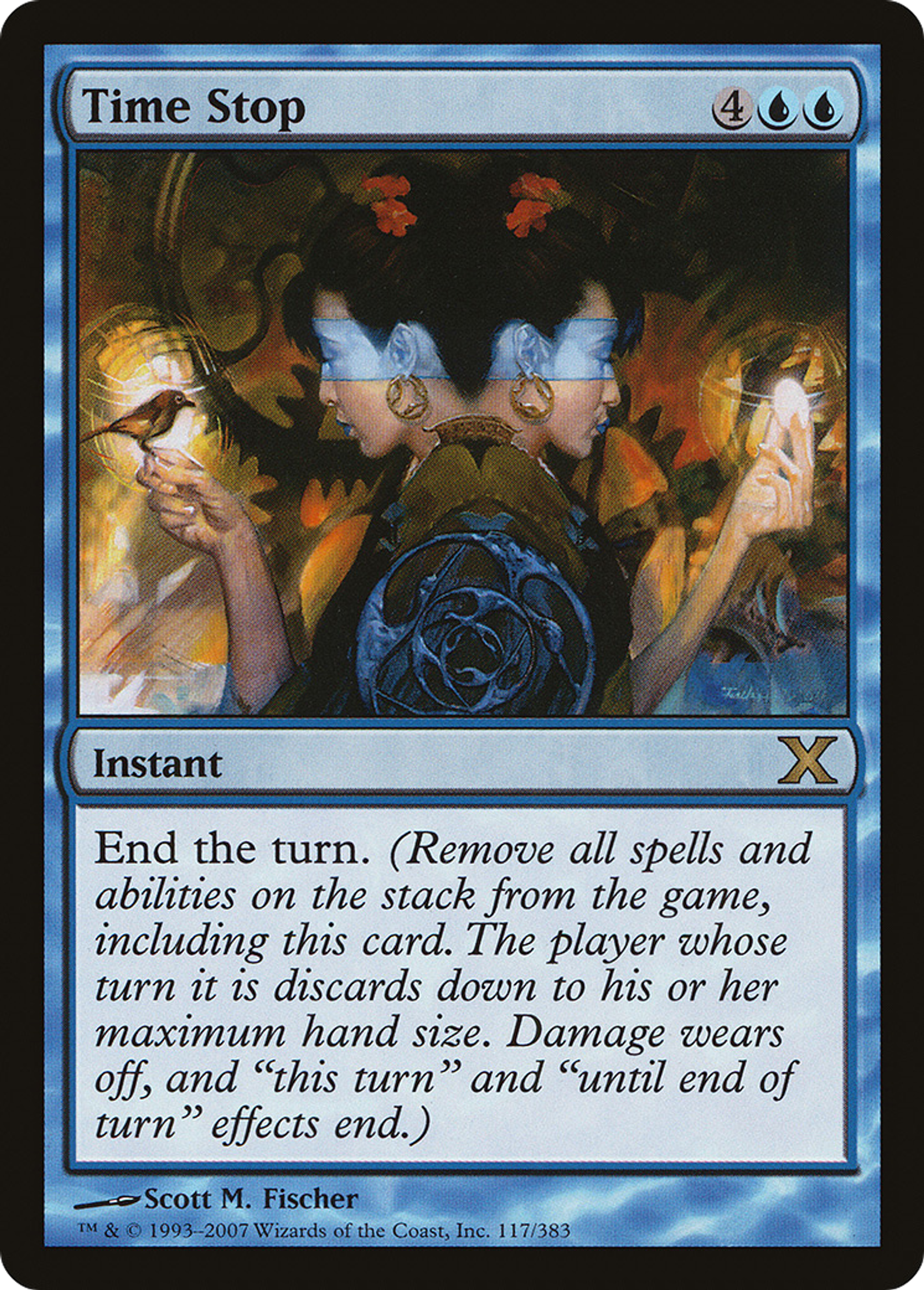Time Stop — Tenth Edition — Magic: The Gathering