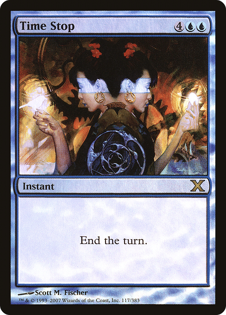 Time Stop — Tenth Edition — Magic: The Gathering