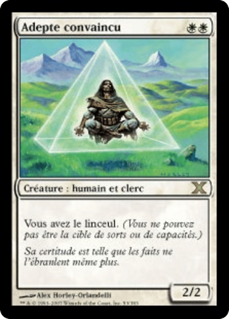 Adepte convaincu — Tenth Edition — Magic: The Gathering