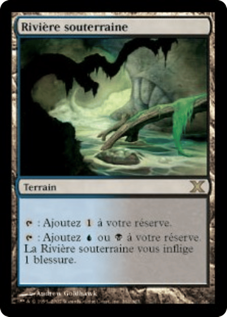 Rivière souterraine — Tenth Edition — Magic: The Gathering