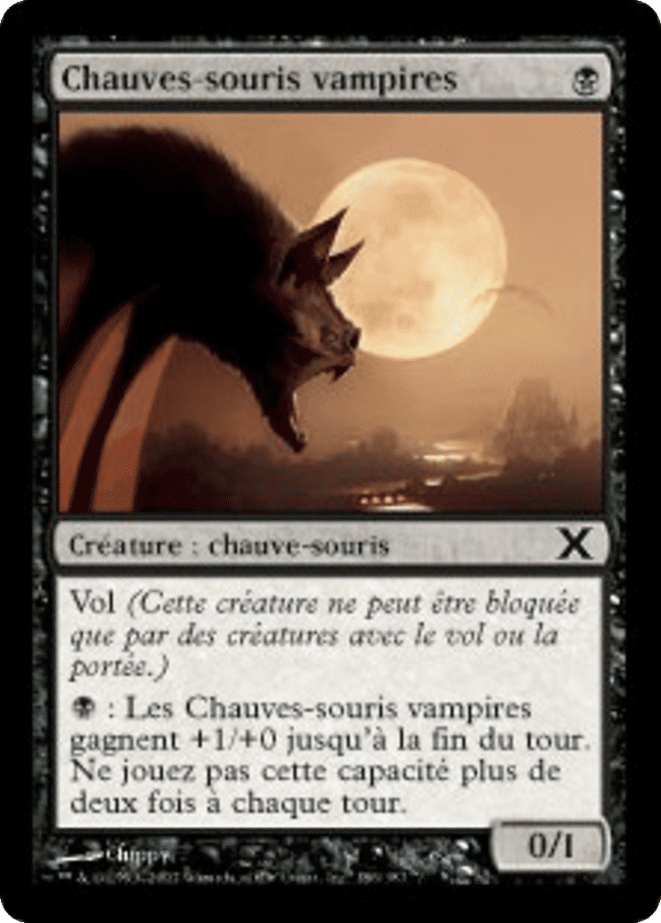 Chauves-souris vampires — Tenth Edition — Magic: The Gathering