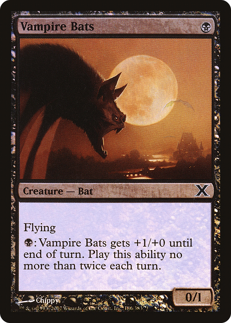 Vampire Bats — Tenth Edition — Magic: The Gathering
