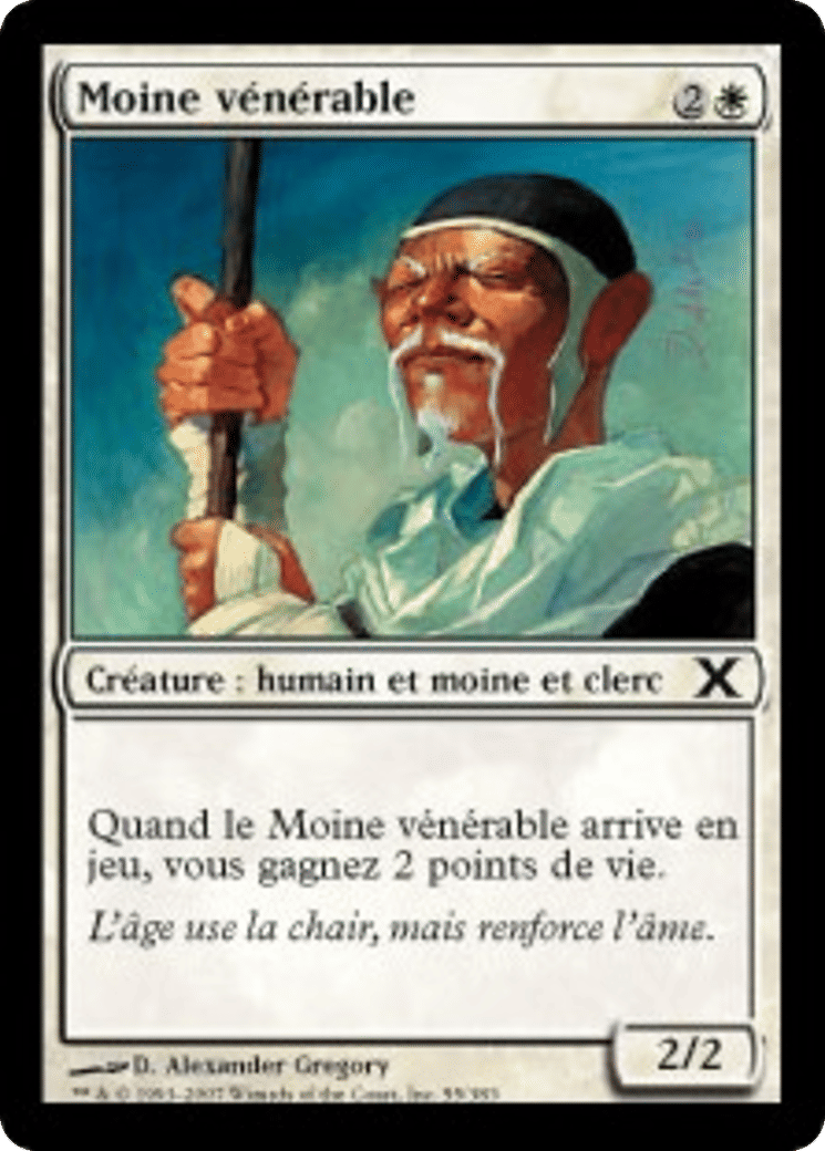 Moine vénérable — Tenth Edition — Magic: The Gathering