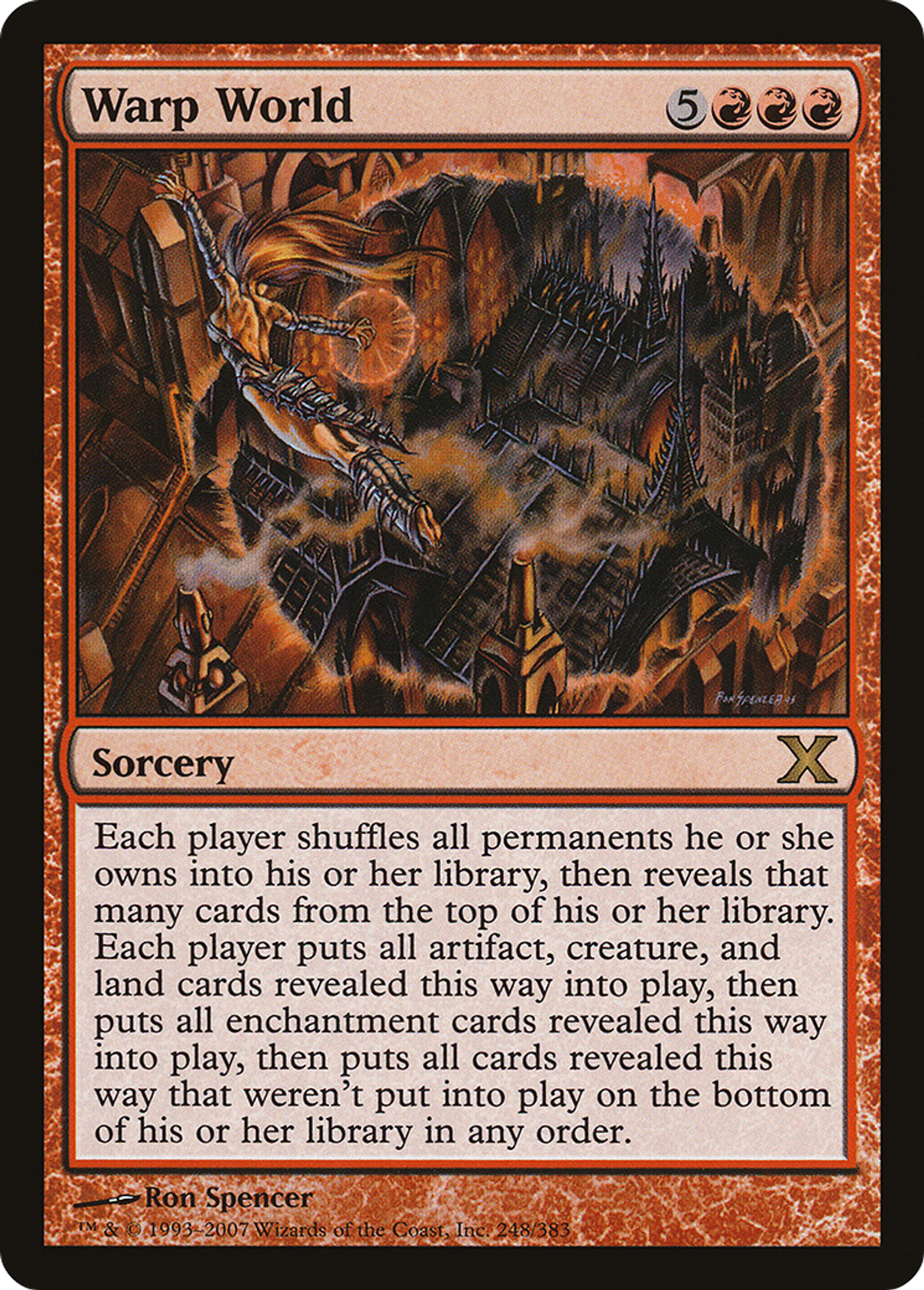 Warp World — Tenth Edition — Magic: The Gathering