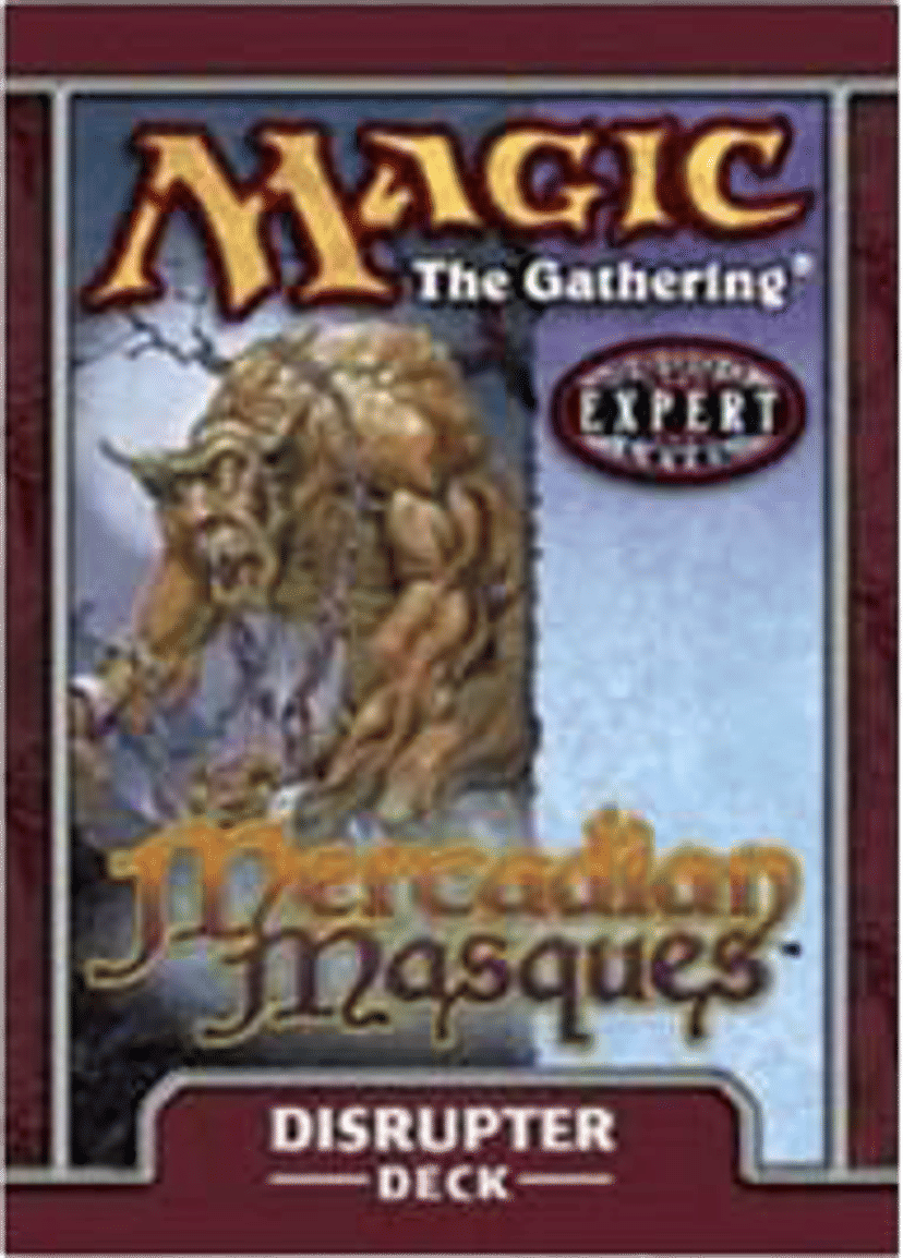 Mercadian Masques Theme Deck Disrupter from Mercadian Masques - Magic: The Gathering