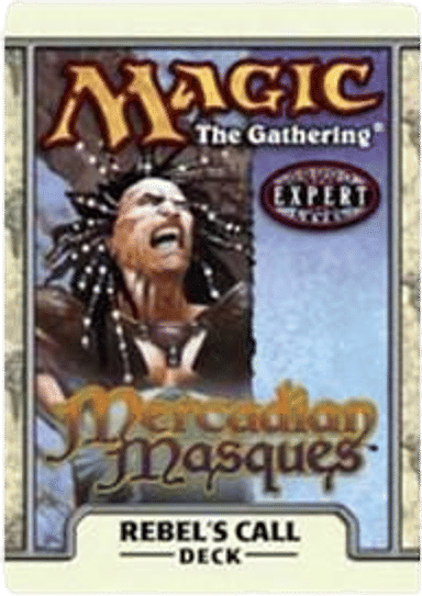Product image for Mercadian Masques Theme Deck Rebels Call