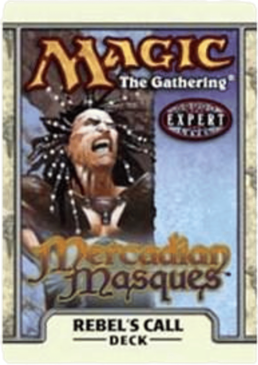 Mercadian Masques Theme Deck Rebels Call from Mercadian Masques - Magic: The Gathering