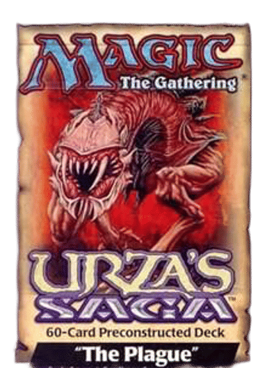 Product image for Urzas Saga Theme Deck The Plague