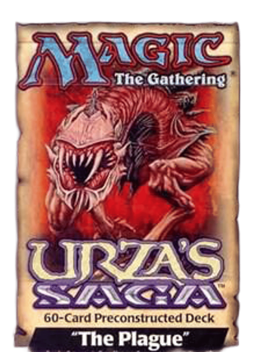 Urzas Saga Theme Deck The Plague from Urza's Saga - Magic: The Gathering
