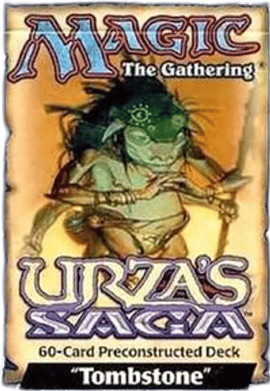 Product image for Urzas Saga Theme Deck Tombstone