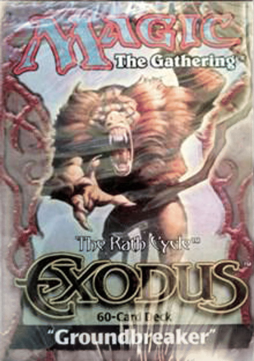 Exodus Theme Deck Groundbreaker from Exodus - Magic: The Gathering