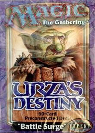 Product image for Urzas Destiny Theme Deck Battle Surge