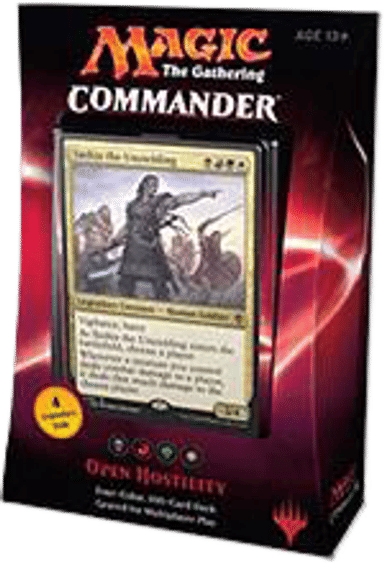 Product image for Commander 2016 Commander Deck Open Hostility