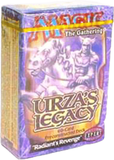 Product image for Urzas Legacy Theme Deck Radiants Revenge
