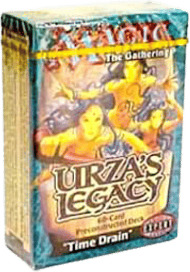 Product image for Urzas Legacy Theme Deck Time Drain