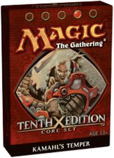 Product image for Tenth Edition Theme Deck Kamahls Temper