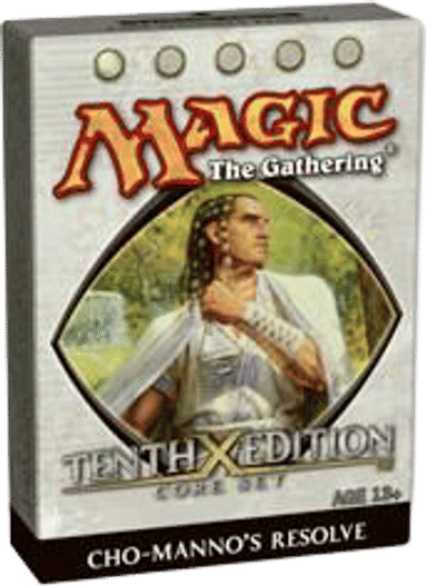 Product image for Tenth Edition Theme Deck Cho Mannos Resolve