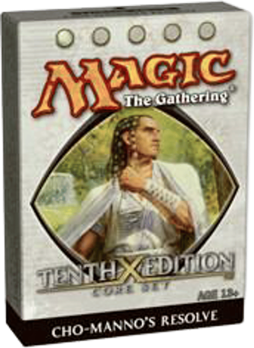 Tenth Edition Theme Deck Cho Mannos Resolve from Tenth Edition - Magic: The Gathering