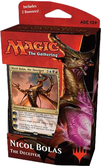 Product image for Hour of Devastation Planeswalker Deck Nicol Bolas