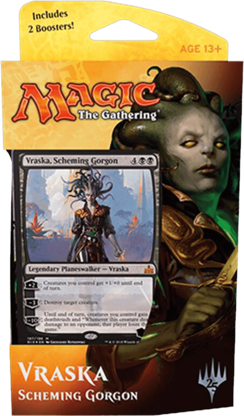 Planeswalker Deck Rivals of Ixalan Vraska from Rivals of Ixalan - Magic: The Gathering