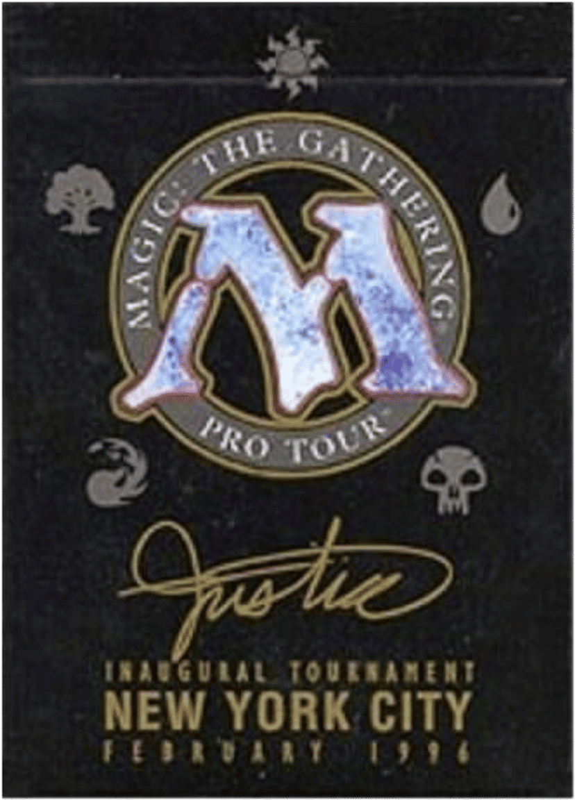 1996 World Championship Deck Mark Justice from Pro Tour Collector Set - Magic: The Gathering