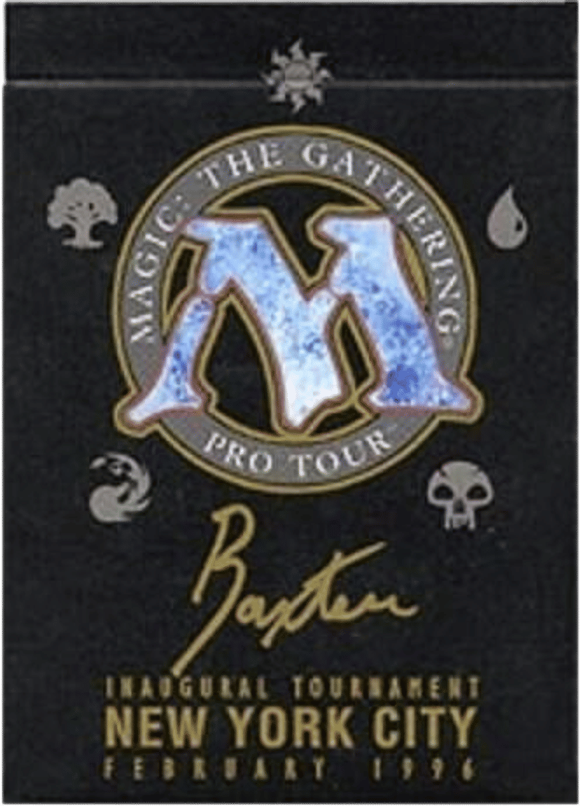 1996 World Championship Deck George Baxter from Pro Tour Collector Set - Magic: The Gathering