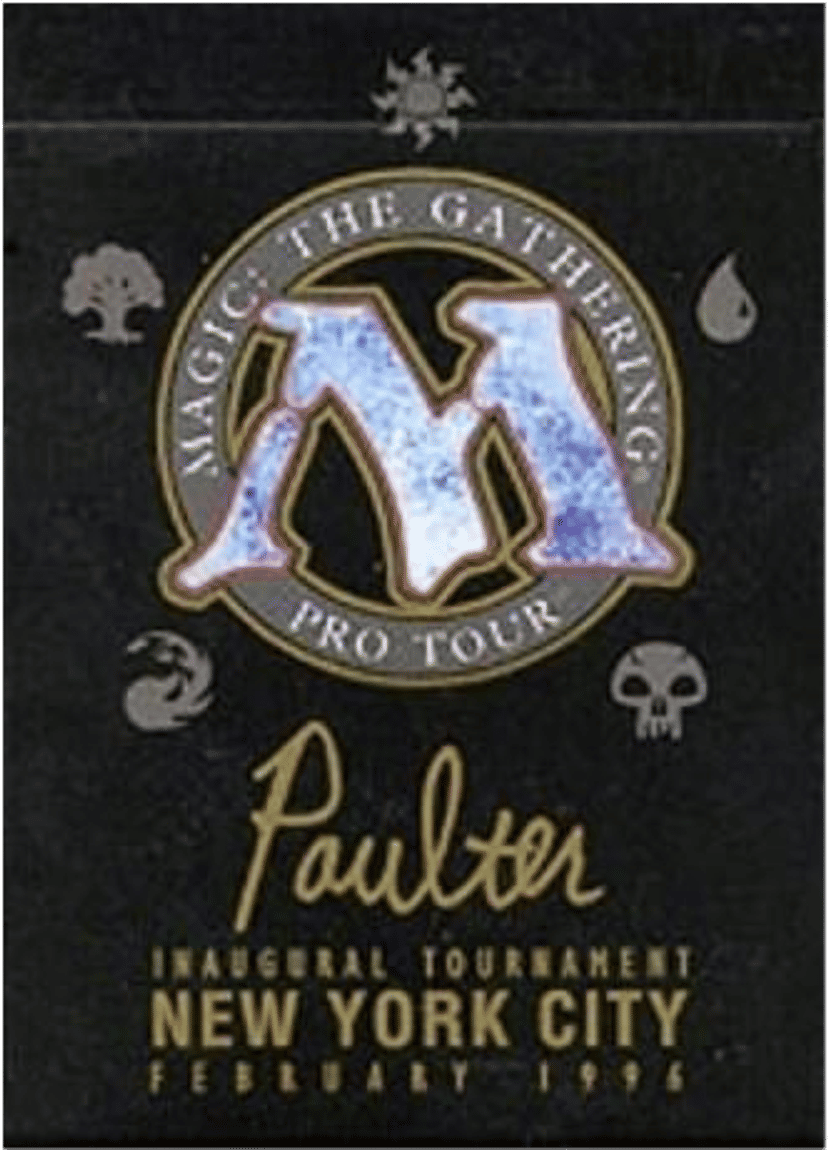1996 World Championship Deck Preston Poulter from Pro Tour Collector Set - Magic: The Gathering