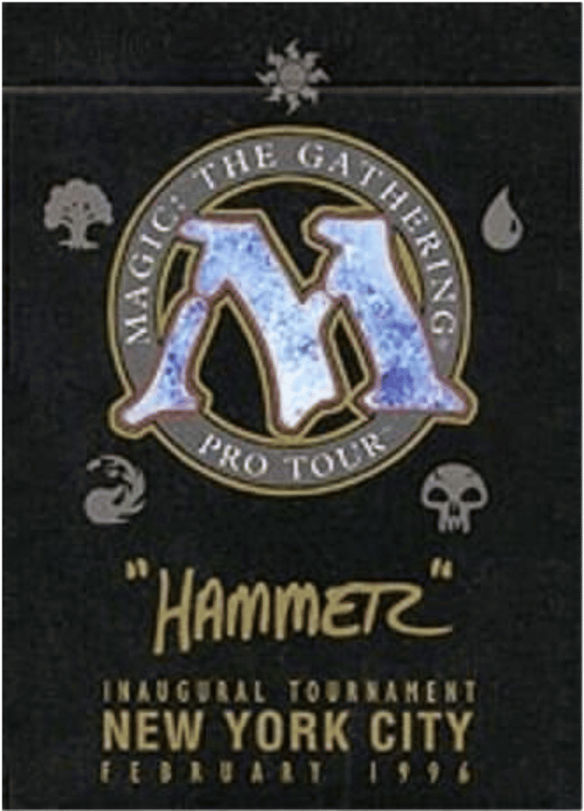 1996 World Championship Deck Shawn HAMMER Regnier from Pro Tour Collector Set - Magic: The Gathering