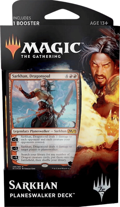 Product image for Core Set 2019 Planeswalker Deck Sarkhan