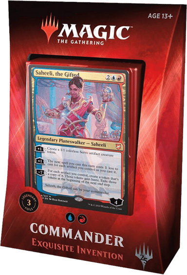 Product image for Commander 2018 Commander Deck Exquisite Invention