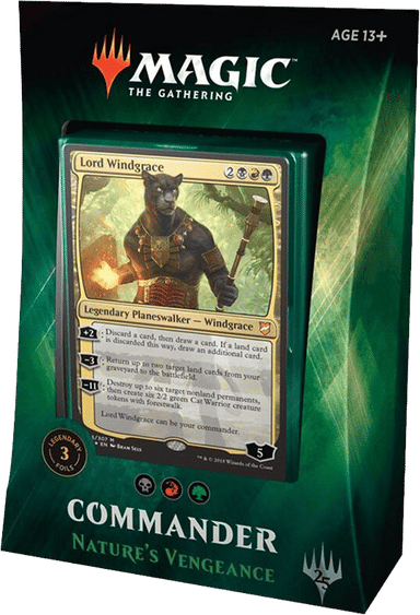 Product image for Commander 2018 Commander Deck Natures Vengeance