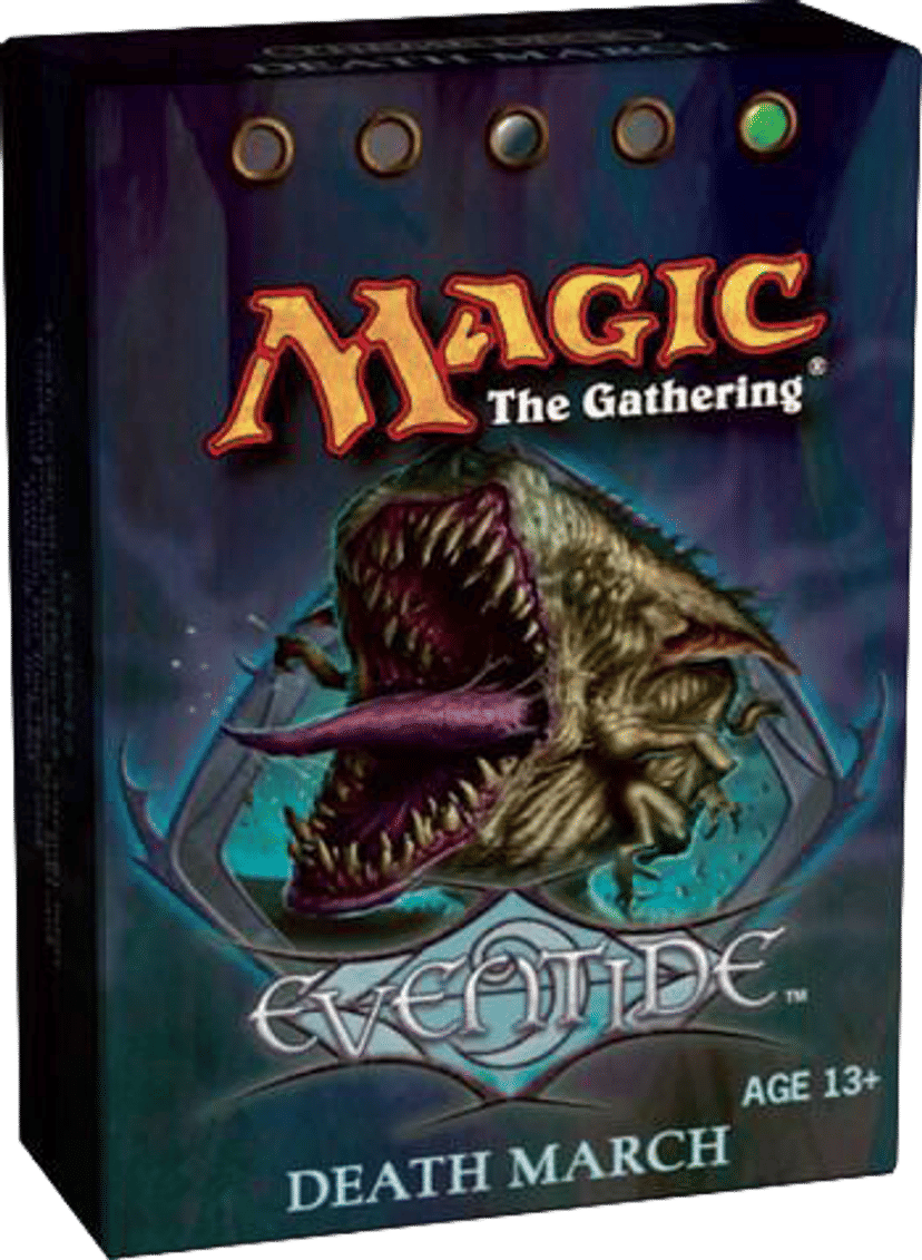 Eventide Theme Deck Death March from Eventide - Magic: The Gathering